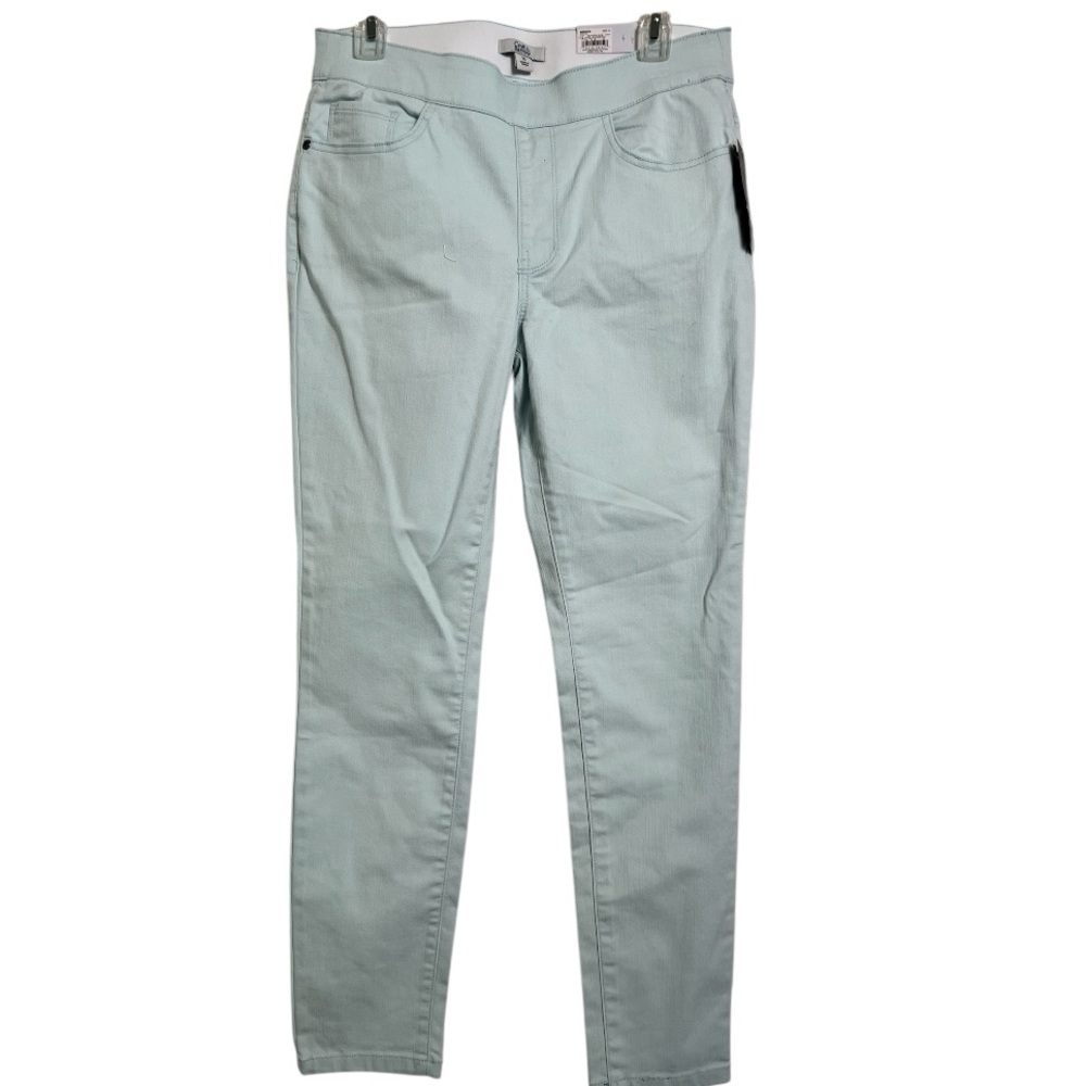 Croft& Barrow Skinny MID RISE SLIM THROUGH HIP & THIGH SKINNY LEG opening NWT